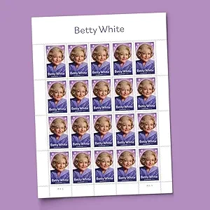 2025 Betty White Forever First Class Postage Stamps