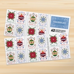 2024 Holiday Joy Forever First Class Postage Stamps