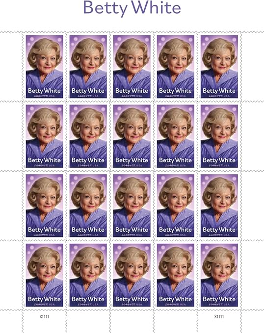 2025 Betty White Forever First Class Postage Stamps