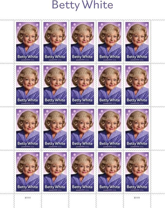 2025 Betty White Forever First Class Postage Stamps