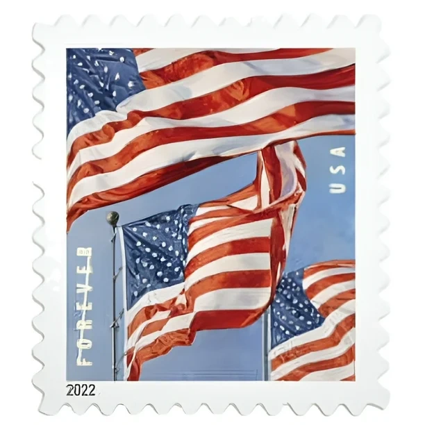 2022 U.S. Flags Forever First Class Postage Stamps