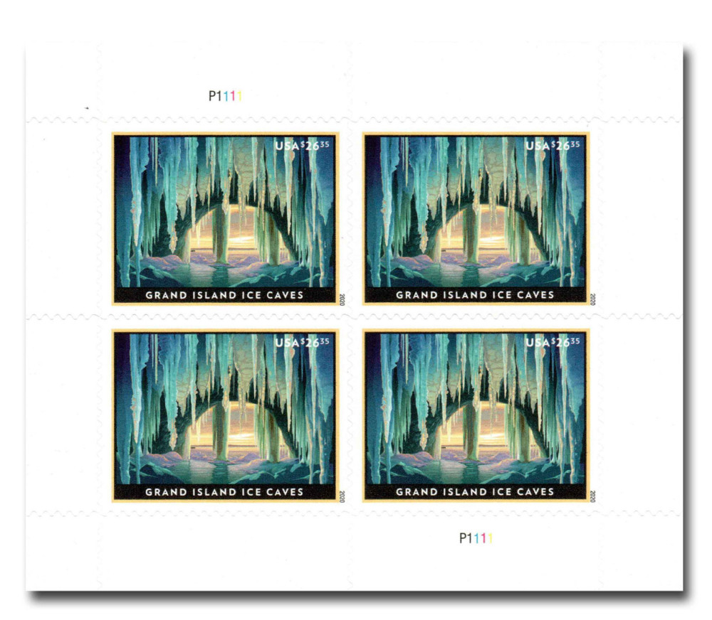 2020 Grand Island Ice Caves Forever First Class Postage Stamps