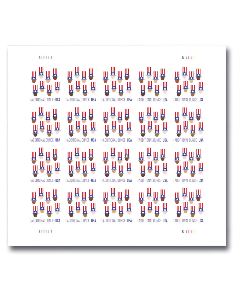 2017 Uncle Sam’s Hat Forever First Class Postage Stamps