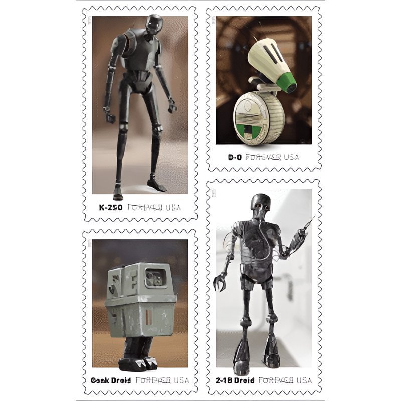 2021 Star Wars Forever First Class Postage Stamps