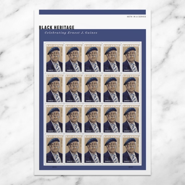 2023 Ernest J. Gaines Forever First Class Postage Stamps