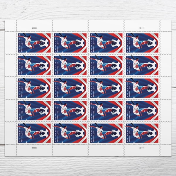 2023 Women's Soccer Forever First Class Postage Stamps