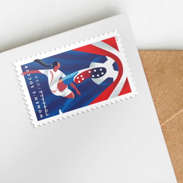 2023 Women's Soccer Forever First Class Postage Stamps