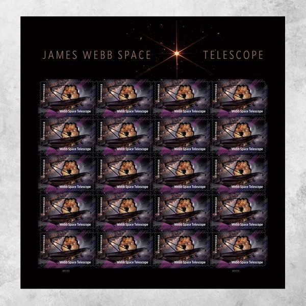2022 James Webb Space Forever First Class Postage Stamps