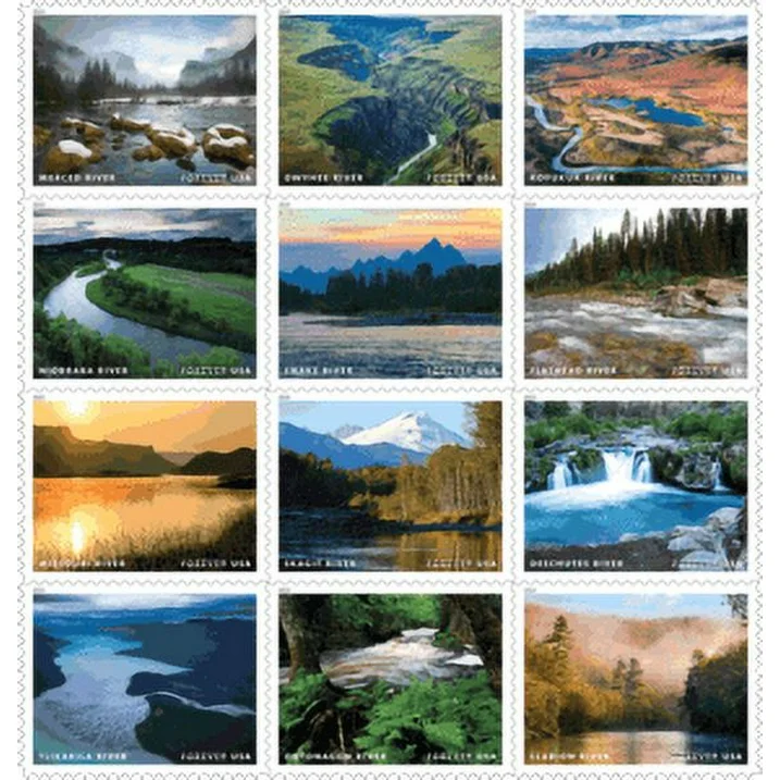 2019 Wild and Scenic Rivers Forever First Class Postage Stamps