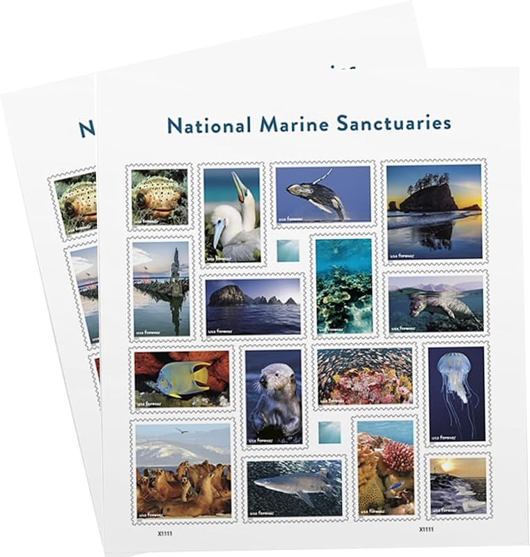 2022 Marine Sanctuaries Forever First Class Postage Stamps