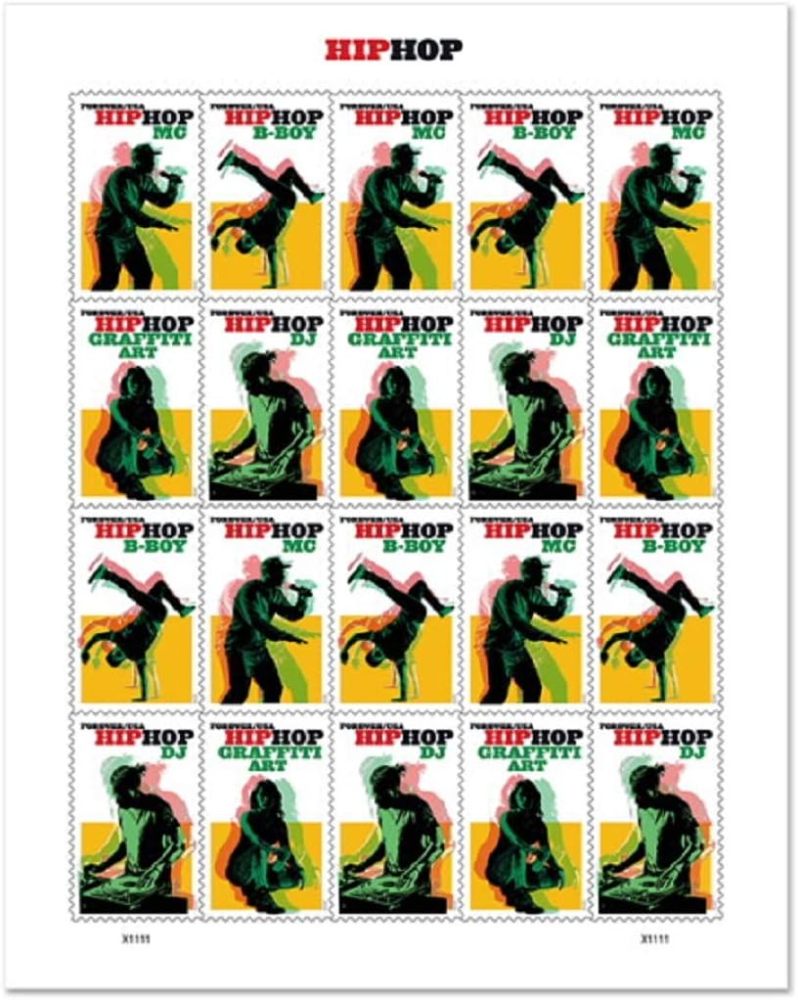 2020 Hip Hop Forever First Class Postage Stamps