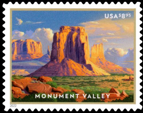 2022 MONUMENT VALLEY Forever First Class Postage Stamps