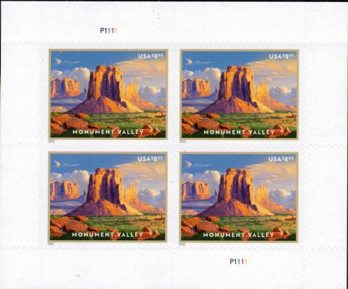 2022 MONUMENT VALLEY Forever First Class Postage Stamps