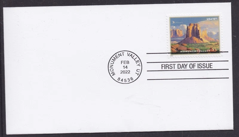 2022 MONUMENT VALLEY Forever First Class Postage Stamps