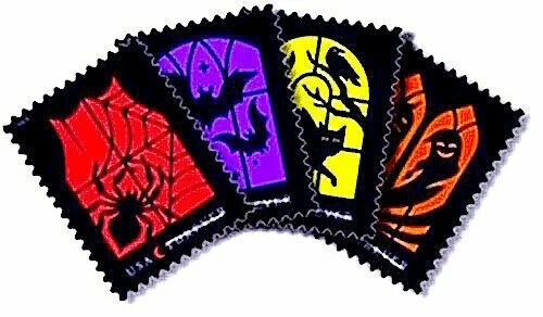 2019 Spooky Silhouettes Forever First Class Postage Stamps