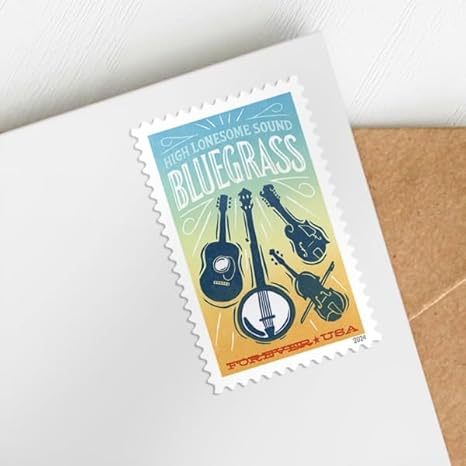 2024 Bluegrass Forever First Class Postage Stamps
