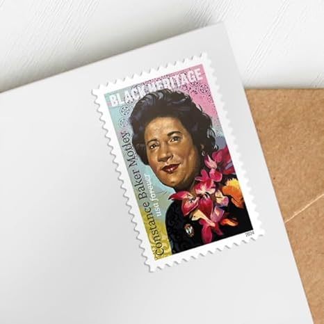 2024 Baker Motley Graces Black Heritage Forever First Class Postage Stamps