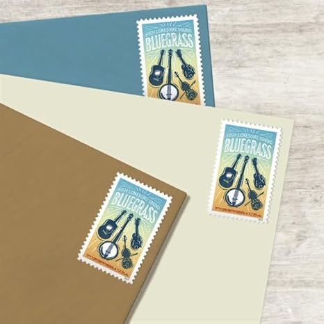 2024 Bluegrass Forever First Class Postage Stamps