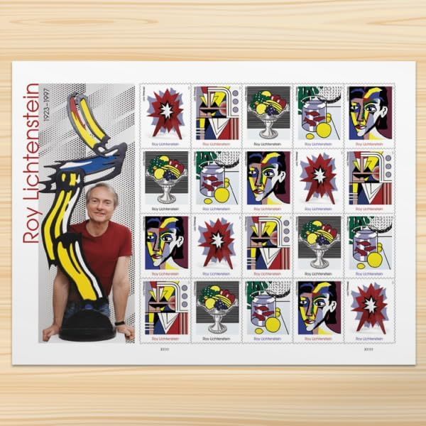 2023 Roy Lichtenstein's Forever First Class Postage Stamps