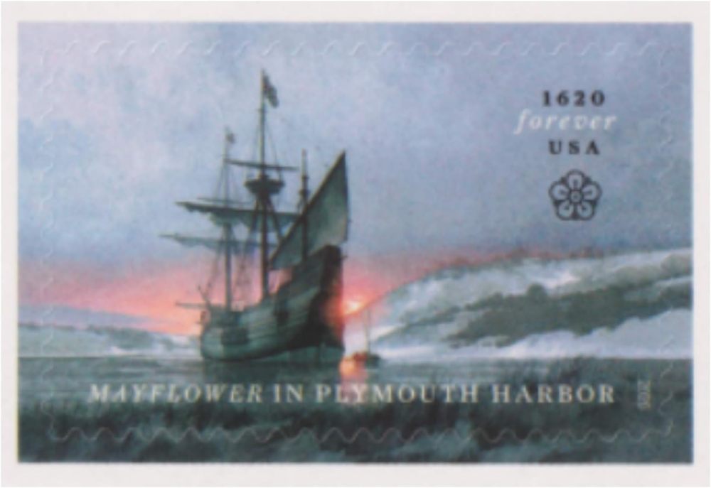 2020 Mayflower Forever First Class Postage Stamps