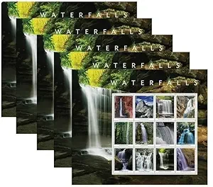 2023 Waterfalls Forever First Class Postage Stamps