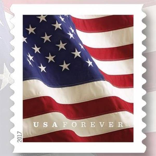 US Flag 2017 Forever First Class Postage Stamps