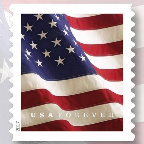 US Flag 2017 Forever First Class Postage Stamps