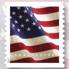 US Flag 2017 Forever First Class Postage Stamps