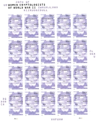 2022 Women Cryptologists of WWII Forever First Class Postage Stamps