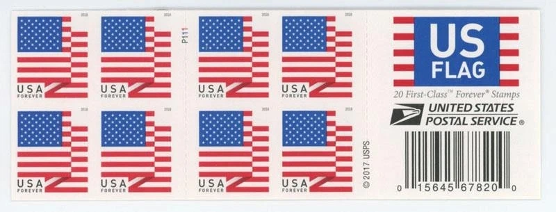 Us Flag 2018 Forever First Class Postage Stamps