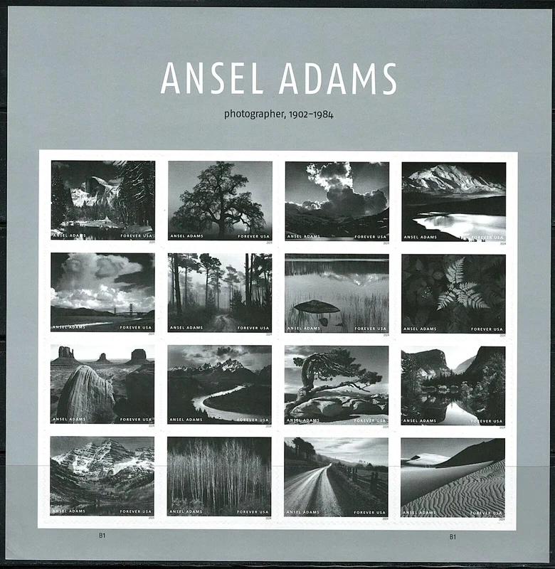 2024 Ansel Adams Forever First Class Postage Stamps