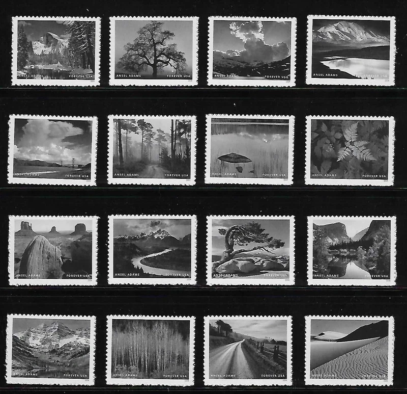 2024 Ansel Adams Forever First Class Postage Stamps