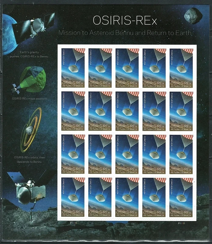 2023 OSIRIS-REx Forever First Class Postage Stamps