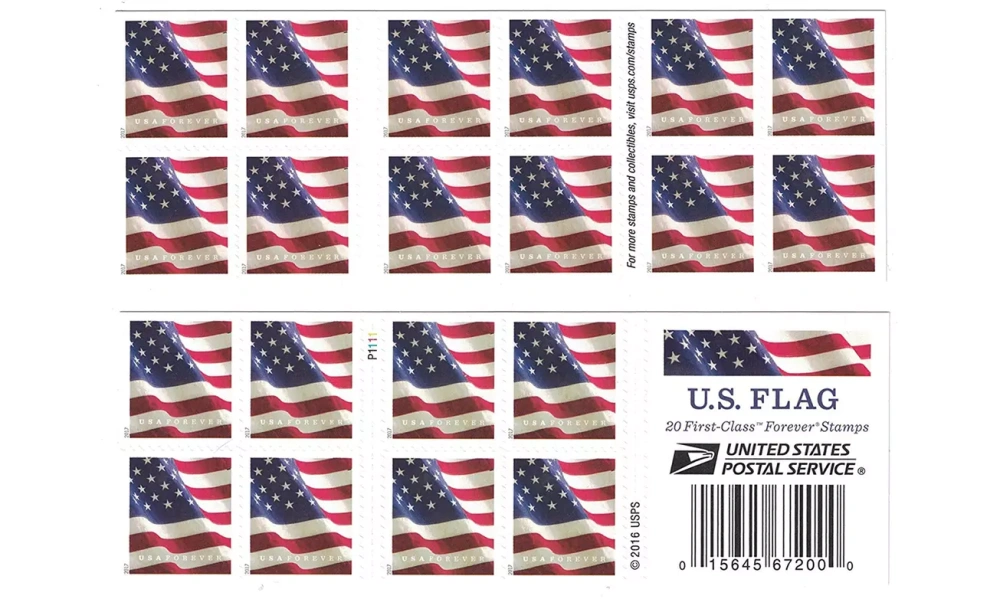 US Flag 2017 Forever First Class Postage Stamps