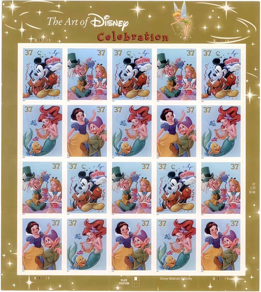 2005 The Art of Disney Forever First Class Postage Stamps
