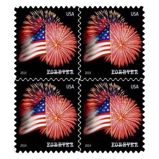 2014 Star-Spangled Banner (Fireworks)  Forever First Class Postage Stamps