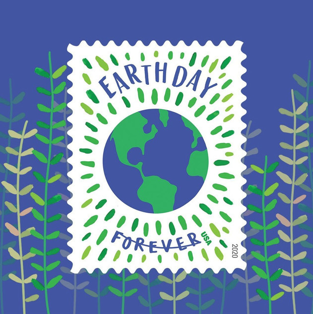 2020 Earth Day  Forever First Class Postage Stamps