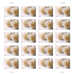 2011 White Rose Forever First Class Postage Stamps