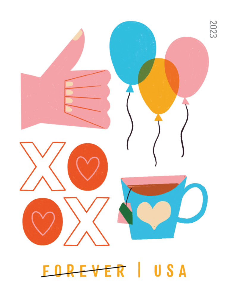 2023 Thinking of You Forever First Class Postage Stamps