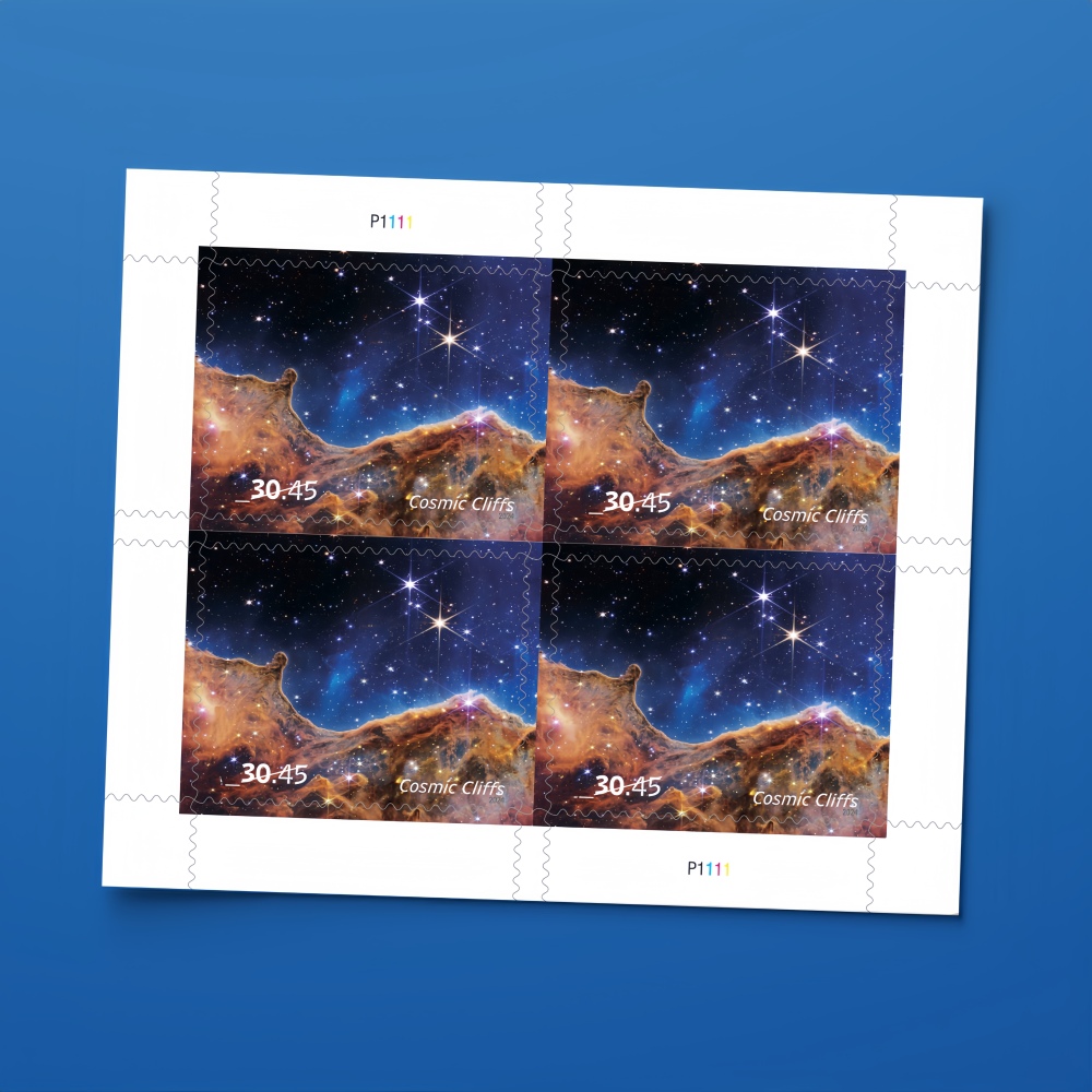 2024 Cosmic Cliffs Forever First Class Postage Stamps