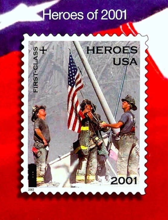 2001 HEROES Forever First Class Postage Stamps