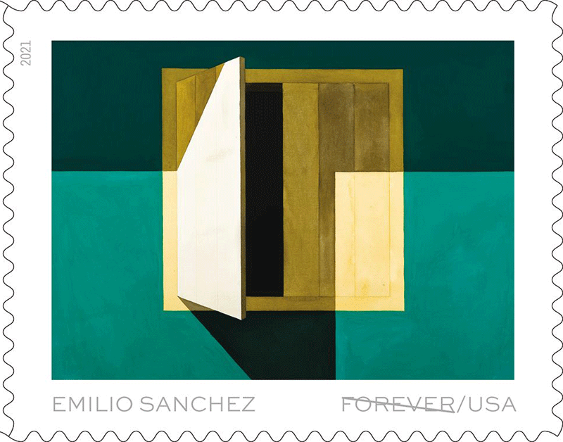 2021 EMILIO SANCHEZ Forever First Class Postage Stamps