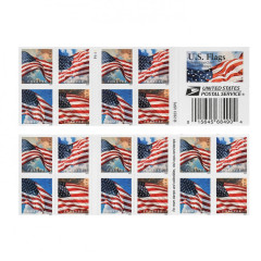 2024 US Flags Forever First Class Postage Stamps