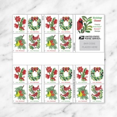 2025 Holiday Cheer Forever First Class Postage Stamps
