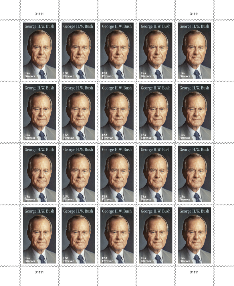 2019 George W. Bush Forever First Class Postage Stamps