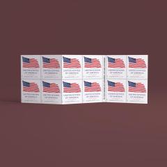 2025 US Flag Booklet of 20 (2-sided)  Forever First Class Postage Stamps