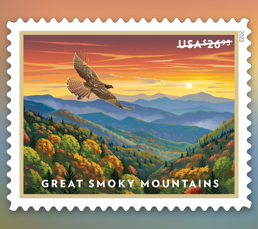 2023 Great Smoky Mountains Forever First Class Postage Stamps