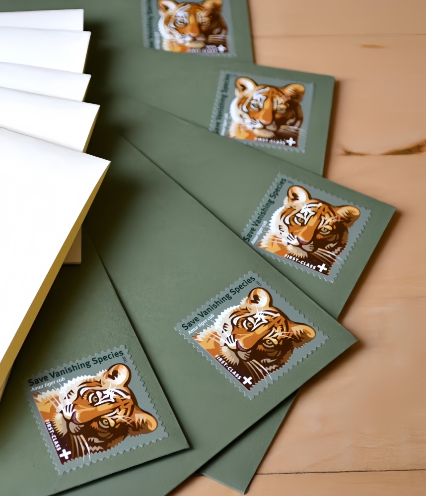 2011 Save Vanishing Species™ Tiger Forever First Class Postage Stamps