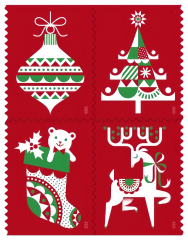 2020 Holiday Delights Forever First Class Postage Stamps