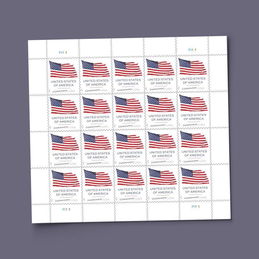 2025 US Flag Forever First Class Postage Stamps